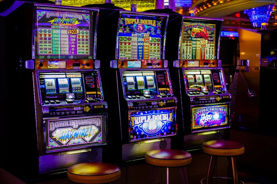 Présentation des différents jeux de machine à sous